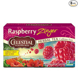 Celestial Seasonings Raspberry Zinger Tea Bags 20 ct