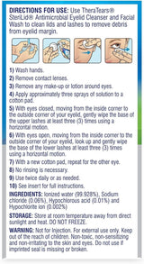 Theratears Sterilid Antimicrobial Eyelid Cleanser 2Oz