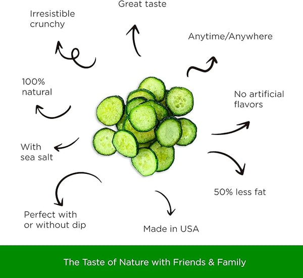 Good Time Crunchy Zucchini Slices Sea Salt 5oz