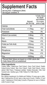 Menper Watercress And Onion Radish & Honey Syrup 8oz