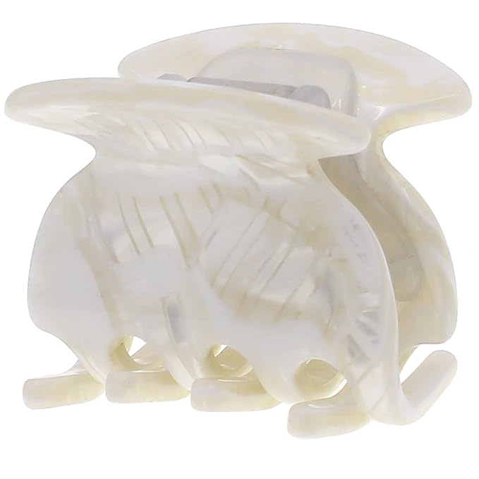 Camila Paris Small Claw Clip White Cp3158