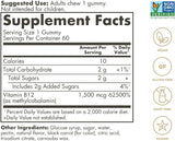Solgar Ultra Potency Vitamin B12 1500 mcg Gummies 60 ct