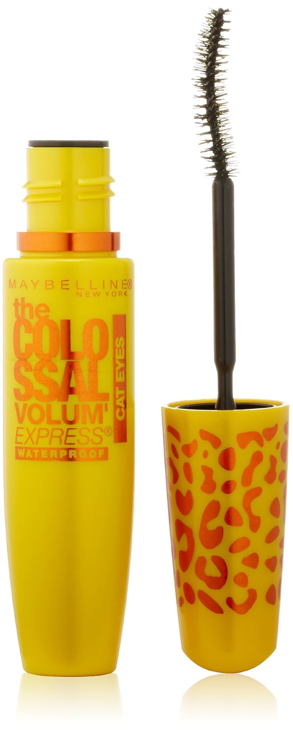 Maybelline VolumExpress The Colossal Cat Eyes Waterproof Mascara Glam Black 0.31oz