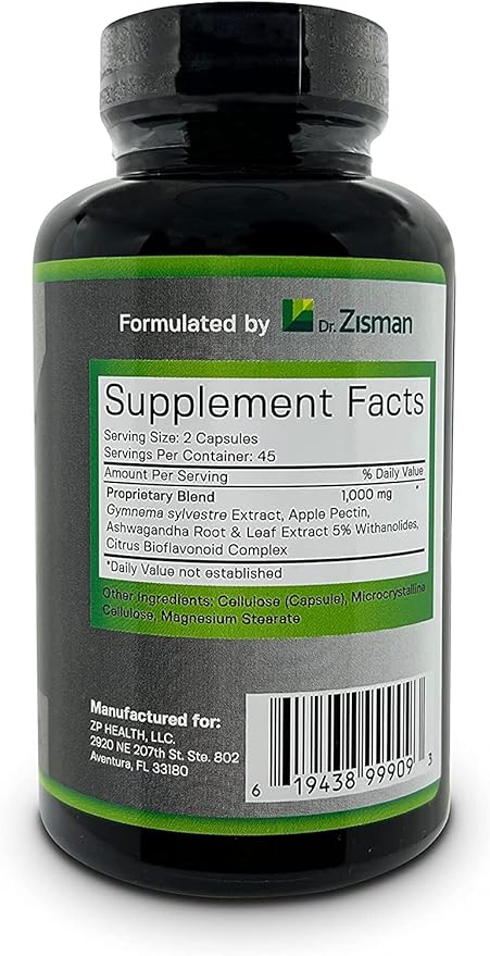 ZT Zlim Appetite Control & Fat Burner Vegetable Capsules 90ct