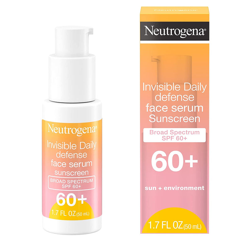 NEUTROGENA INVISIBLE DAILY FACE SERUM SPF 60+ 1.7 Oz