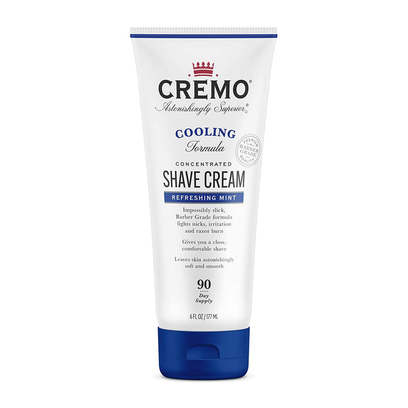 CREMO COOLING SHAVE CREAM MINT 6 Oz