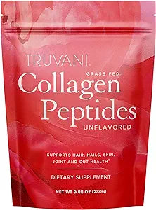 Truvani Hydrolyzed Collagen Powder Unflavored 9.8Oz