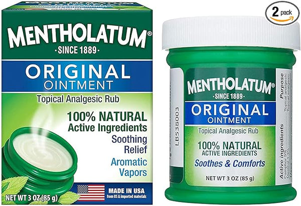Mentholatum Ointment Aromatic Cold Care 3Oz