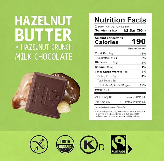 Hu Hazelnut Butter Milk Chocolate 2.1Oz