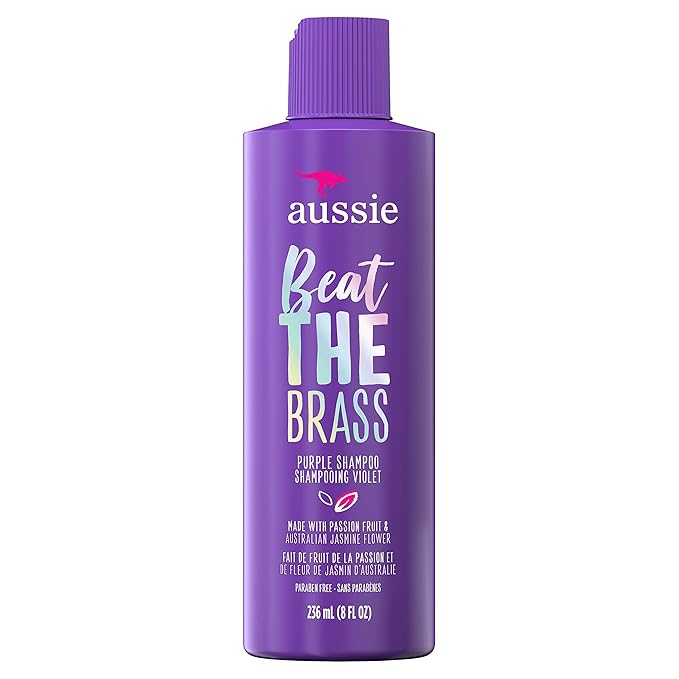 Aussie Beat The Brass Shampoo Passion Fruit 8oz