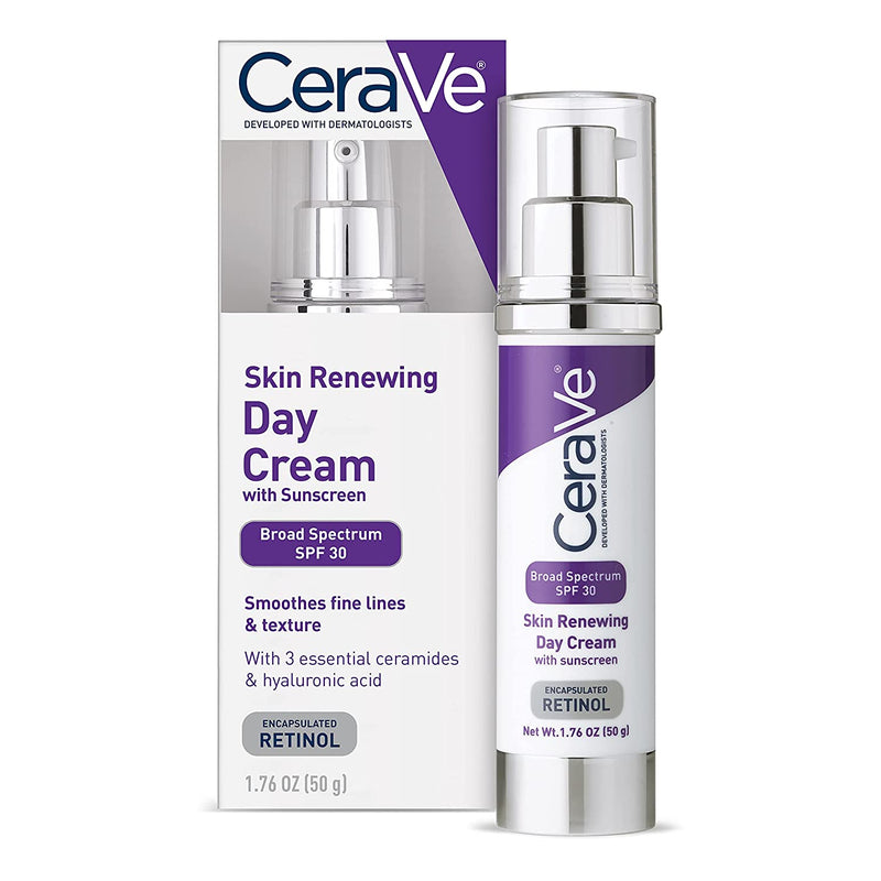 CERAVE DAY CREAM WITH SUNSCREEN RETINOL 1.76 Oz