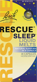 Bach Rescue Sleep Liquid Funss, 28 cápsulas