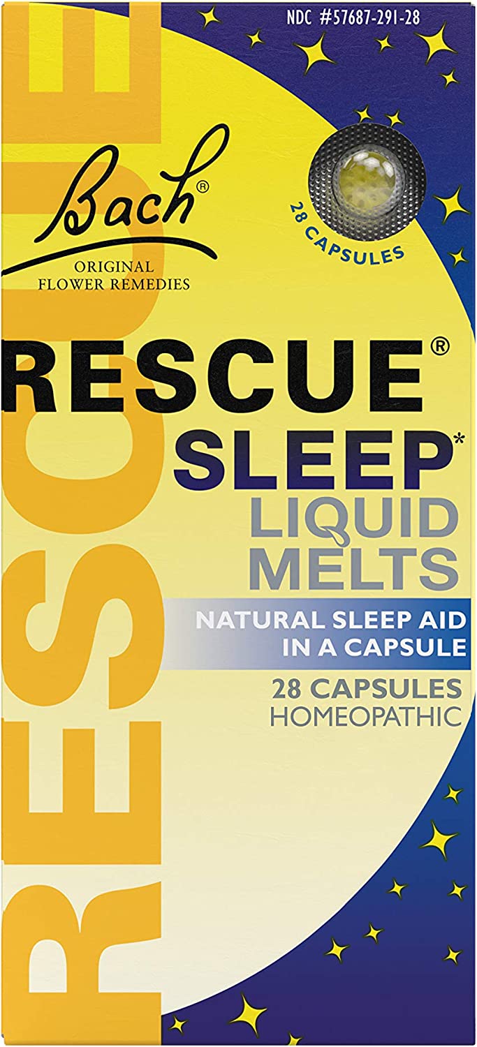 Bach Rescue Sleep Liquid Funss, 28 cápsulas