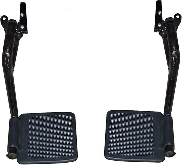 Drive Footrests Set For 10950f Black (Pair)