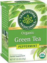 Traditional Medicinals Green Tea Pepper 16 Tea Bags
