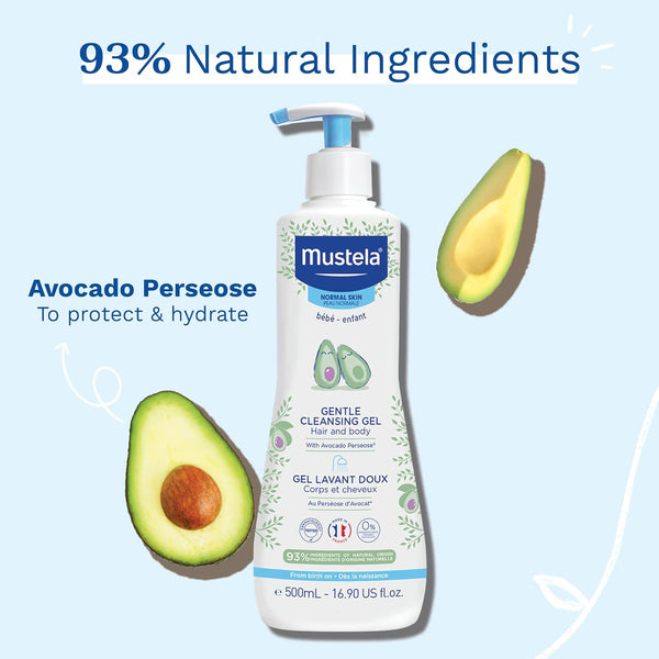 Mustela Gentle Cleansing Gel Avocado 25.35oz