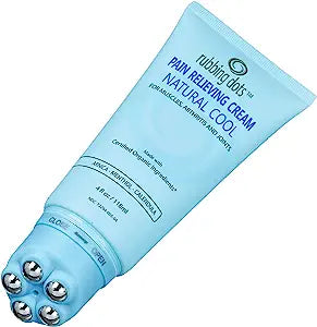 RUBBING DOTS NATURAL COOL PAIN RELIEVING CREAM 4OZ