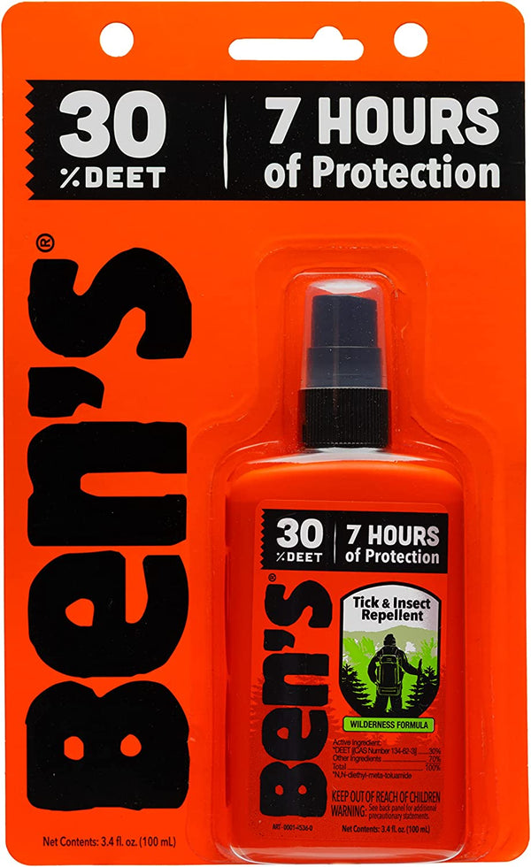 Ben's 30% Deet Tick and Insect Repellent