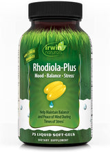IRWIN NATURALS RHODIOLA PLUS, 75 LIQUID SOFT-GELS