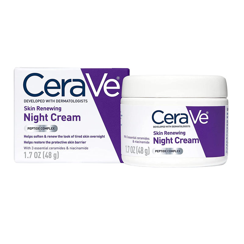 CERAVE SKIN RENEWING NIGHT CREAM 1.7 Oz