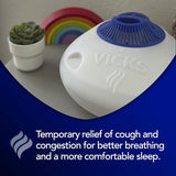 Vicks Warm Steam Vaporizer With Night Light 1.5Gal.