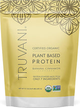 Proteína a base de planta Truvani Cinela de plátano 11.1oz