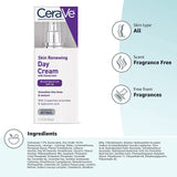 CERAVE DAY CREAM WITH SUNSCREEN RETINOL 1.76 Oz