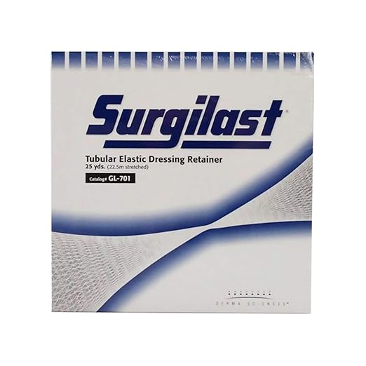Surgilast Tubular Elastic Bandages 8" x 25yd Size 2 Gl-702