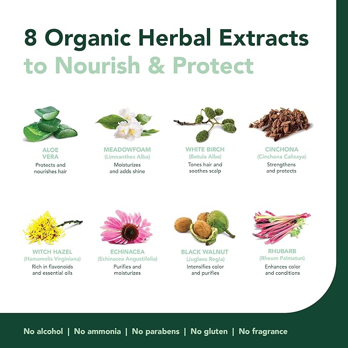 Herbatint Permanent Hair Color Mahogany Chestnut 4M 4.5Oz