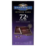 Ghirardelli Twilight Delight Intense Dark 72% Cacao Chocolate Bar 3.20oz