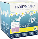 Natracare Ultra Long  Pads 10ct