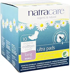 Natracare Ultra Long  Pads 10ct