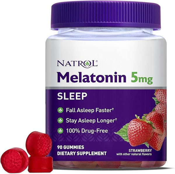 Natrol melatonin 5mg gommies 90ct