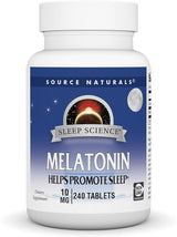 Fuente Naturals Melatonin 10 mg tabletas 240ct