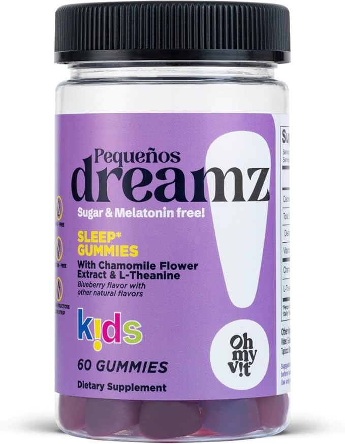 Oh mi vit dreamz azúcar sleep kids gommies 60ct