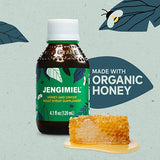 Jarabe para adultos de Jengimiel Honey & Ginger 4.1oz
