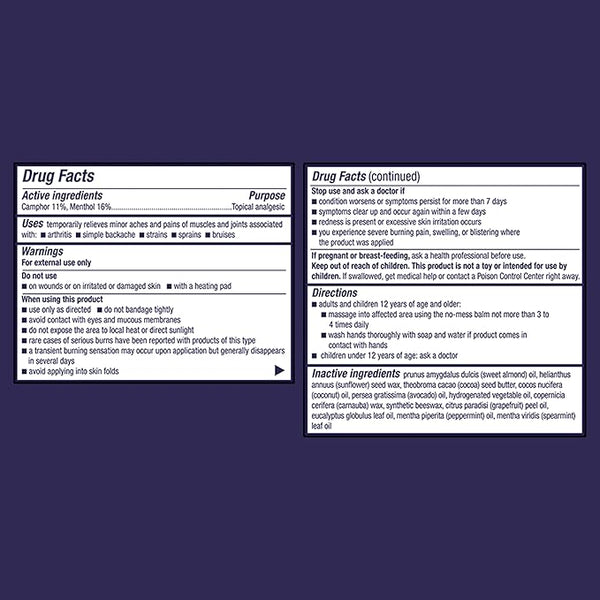 Icy Hot Pro Pain Relief Massage Balm 1.25oz