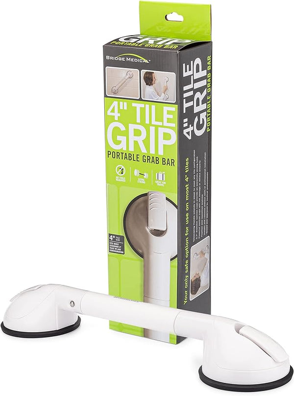 Puente Medicina Medicina Agarra Portable Suction Telescoping Grab Bar 4in