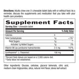 Country Life L-theanine 100mg masticables menta 60ct