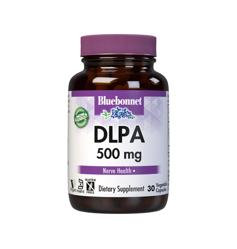 BlueBonnet DLPA 500mg Cápsulas 30ct