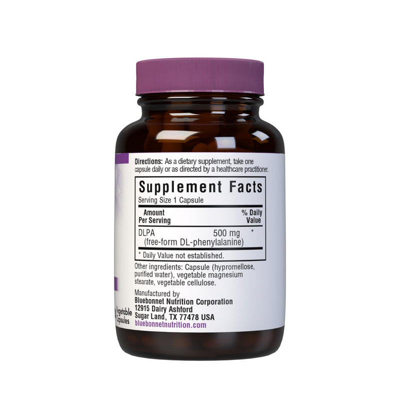 BlueBonnet DLPA 500mg Cápsulas 30ct