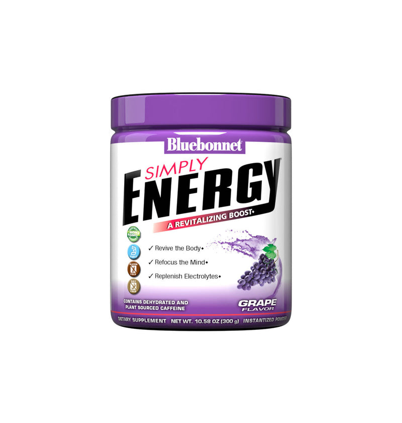 Bluebonnet Simply Energy Powder Grape 10.58Oz