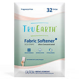 Tru Earth Fabric Softener Unscented Fragrance Free 32 Strips