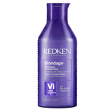 Redken Blondage Color-Depositing Purple Shampoo for Blonde Hair, 10.1 Oz