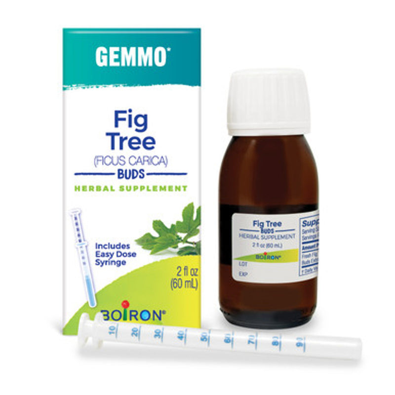 Boiron Gemmo Fig Tree Buds Herbal Supplement Liquid, 2 fl oz
