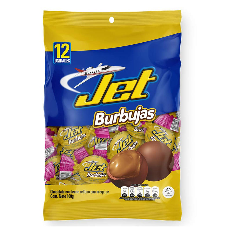 Jet Burbujas 12ct 168Gr