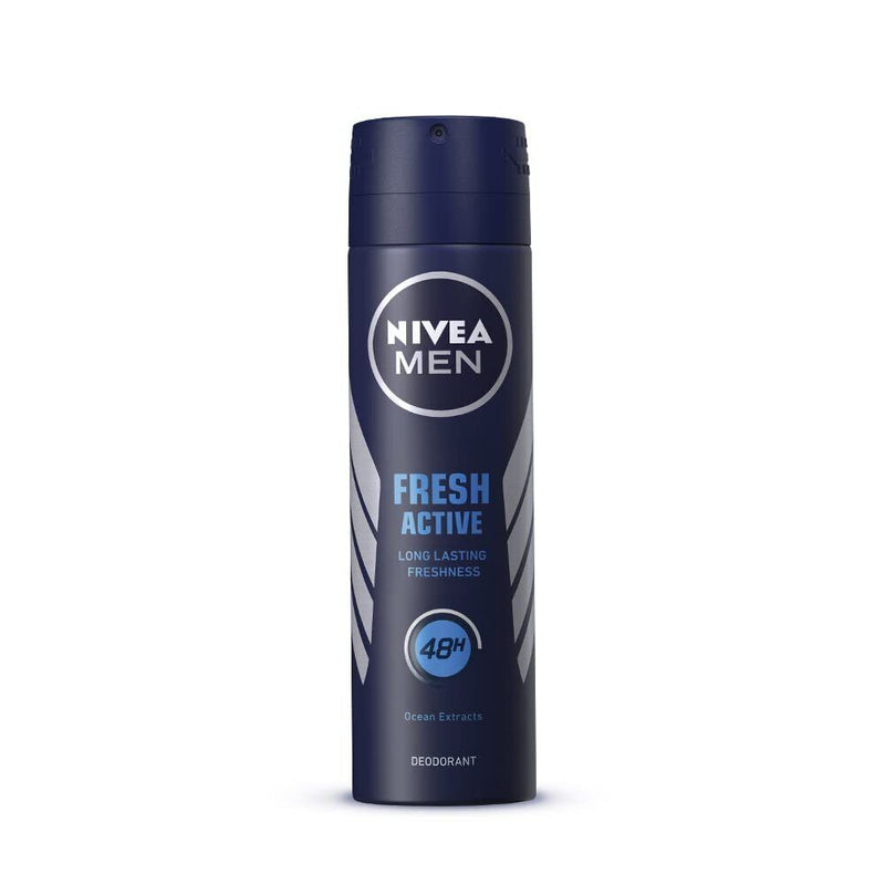 Nivea Fresh Active Original 48 Hr Spray Deodorant, 150 ml