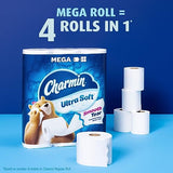 Charmin Ultra Soft Toilet Paper 6 Mega Rolls