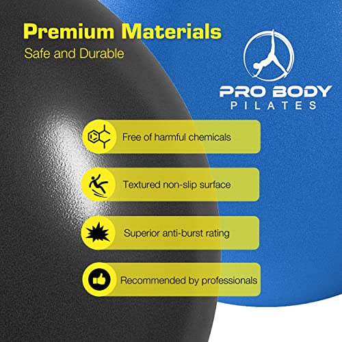 ProBody Pilates Mini Exercise Ball, 9 Inch