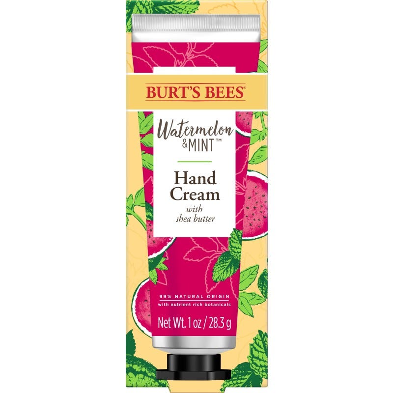 Burts Bee's Watermelon Mint Hand Cream 1Oz